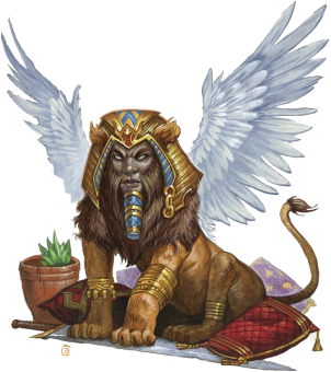 Kith - Denizens - Gorgons Manticores and Sphinxes | City of Angels RPG